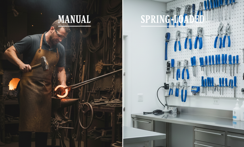 Professional Hoof Clincher – Heavy-Duty Farrier Tool for Secure Nail Clinching