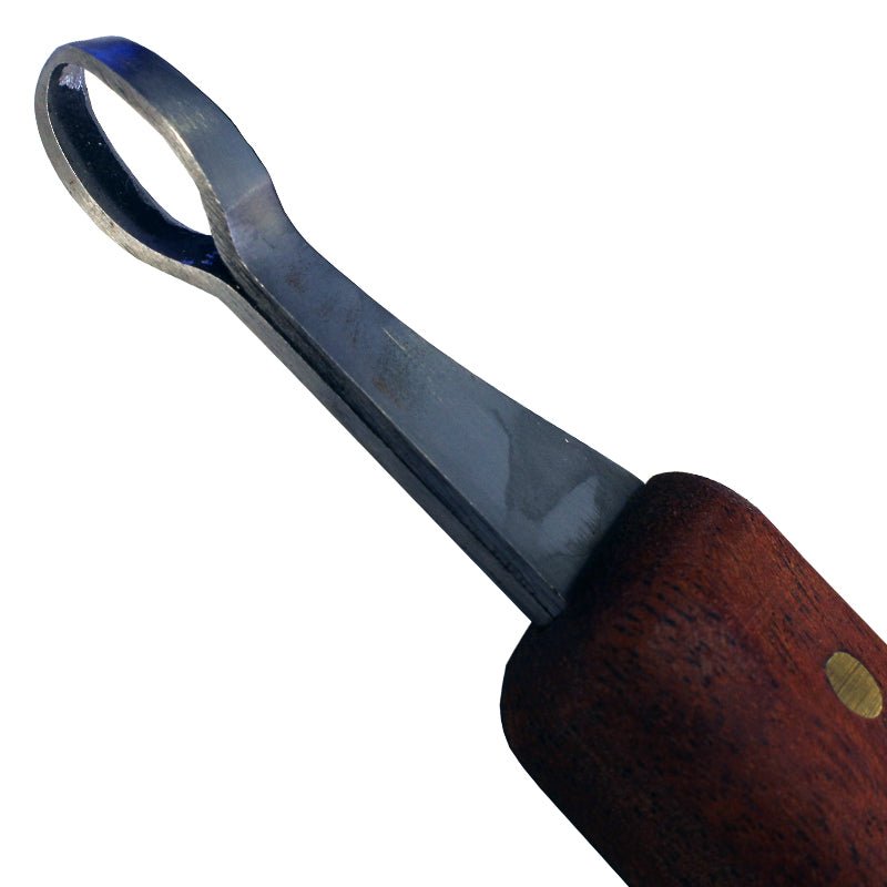 HEAVY - DUTY HOOF LOOP KNIFE – PROFESSIONAL FARRIER TOOL FOR PERFECT HOOF TRIMMING - PK HARD