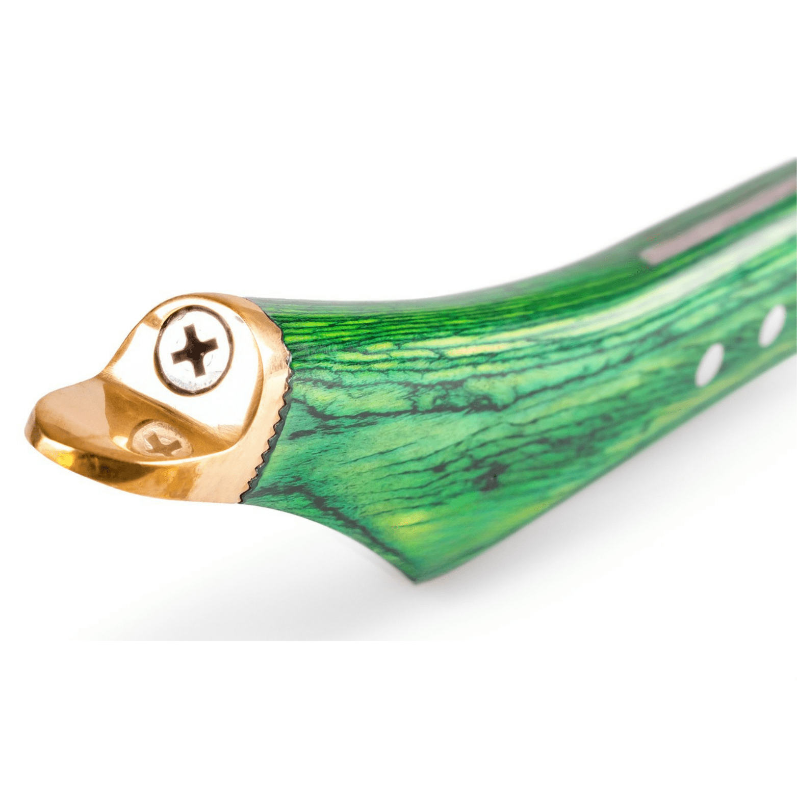 Hoof Knife for Farriers | Heavy - Duty Stainless Steel Trimming Knife | With Loop | Pick | Brass Toe - PK HARD