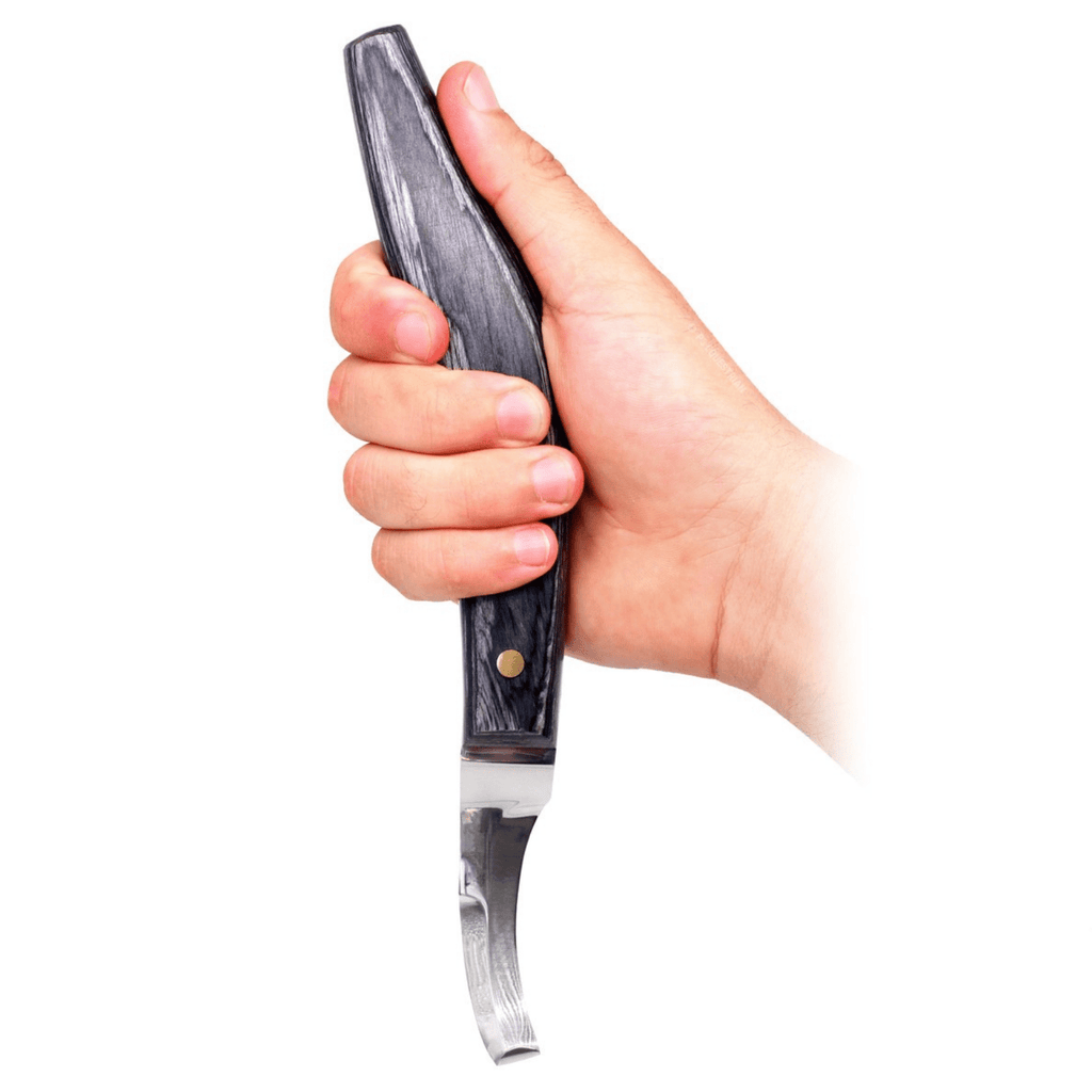 Professional Hoof Knife – Precision Farrier Tool for Hoof Trimming - PK HARD